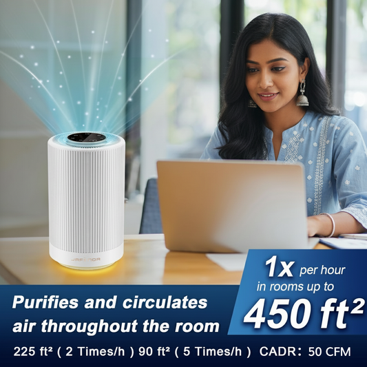 Jafända JF100 Portable Air Purifier (White)