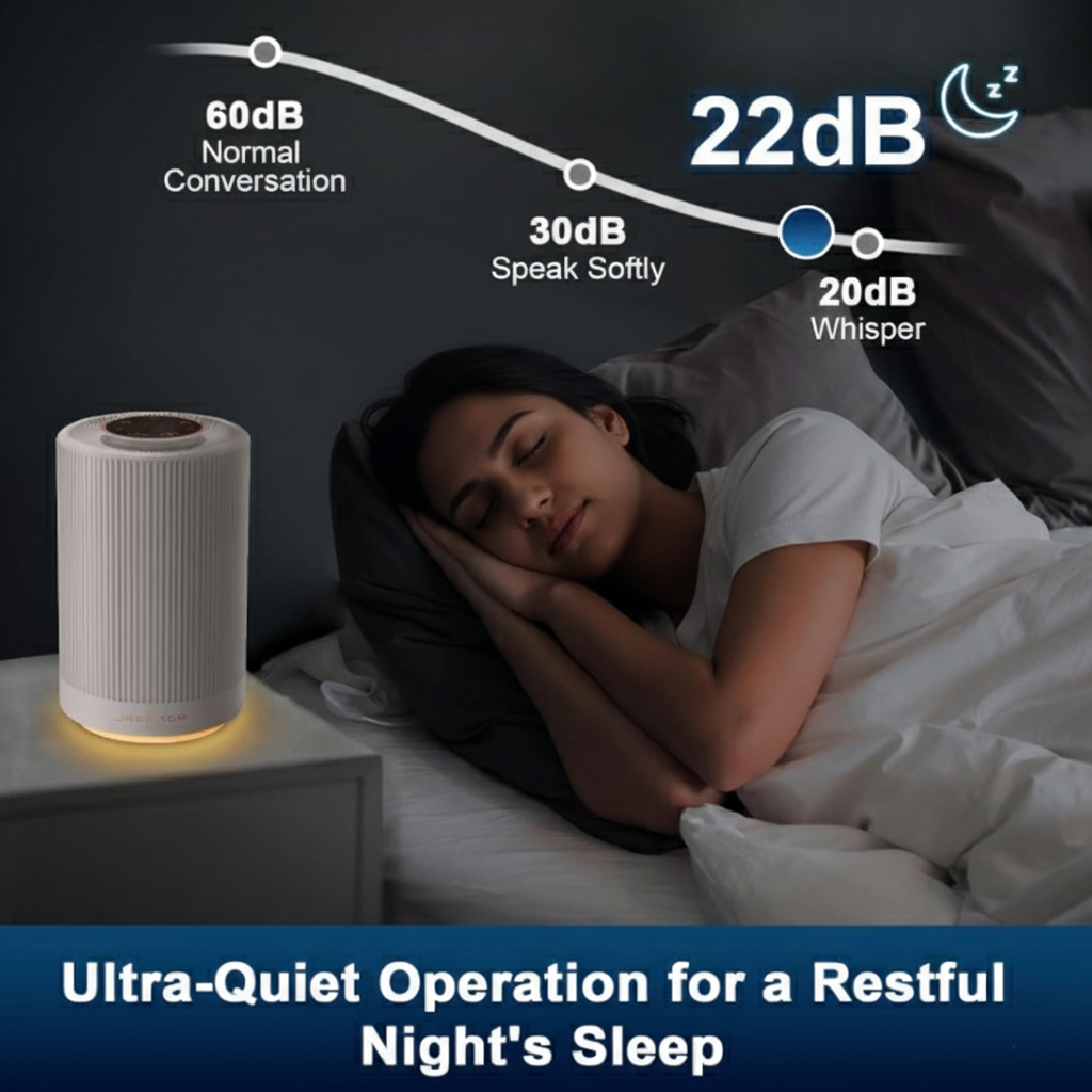 Jafända JF100 Portable Air Purifier (White)