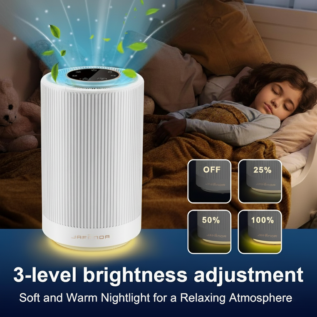 Jafända JF100 Portable Air Purifier (White)