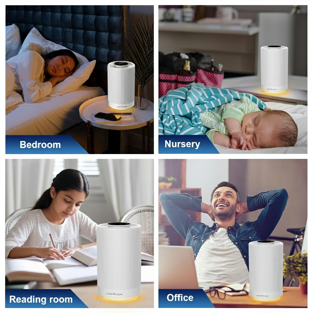 Jafända JF100 Portable Air Purifier (White)